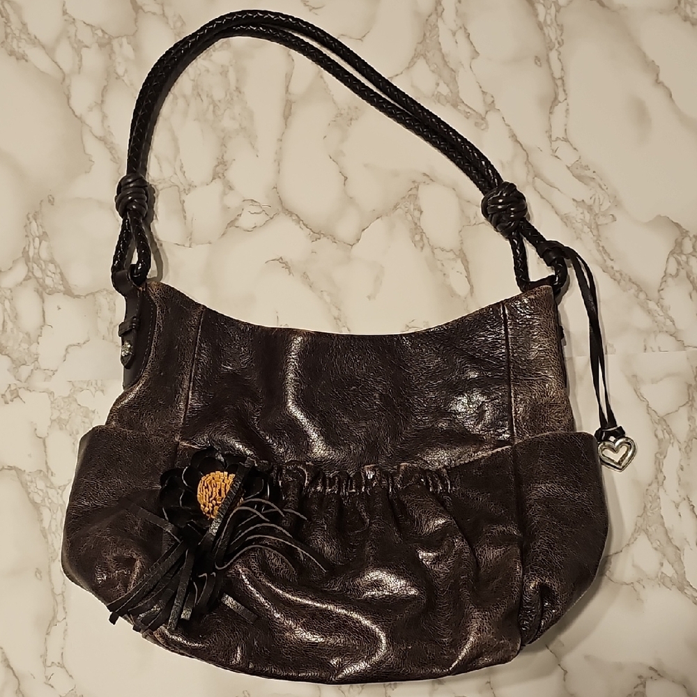 Elegant Black Leather Women's Bag